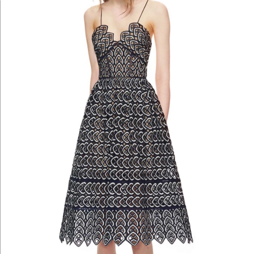 Self Portrait sweetheart Azalea dress - new with tags!